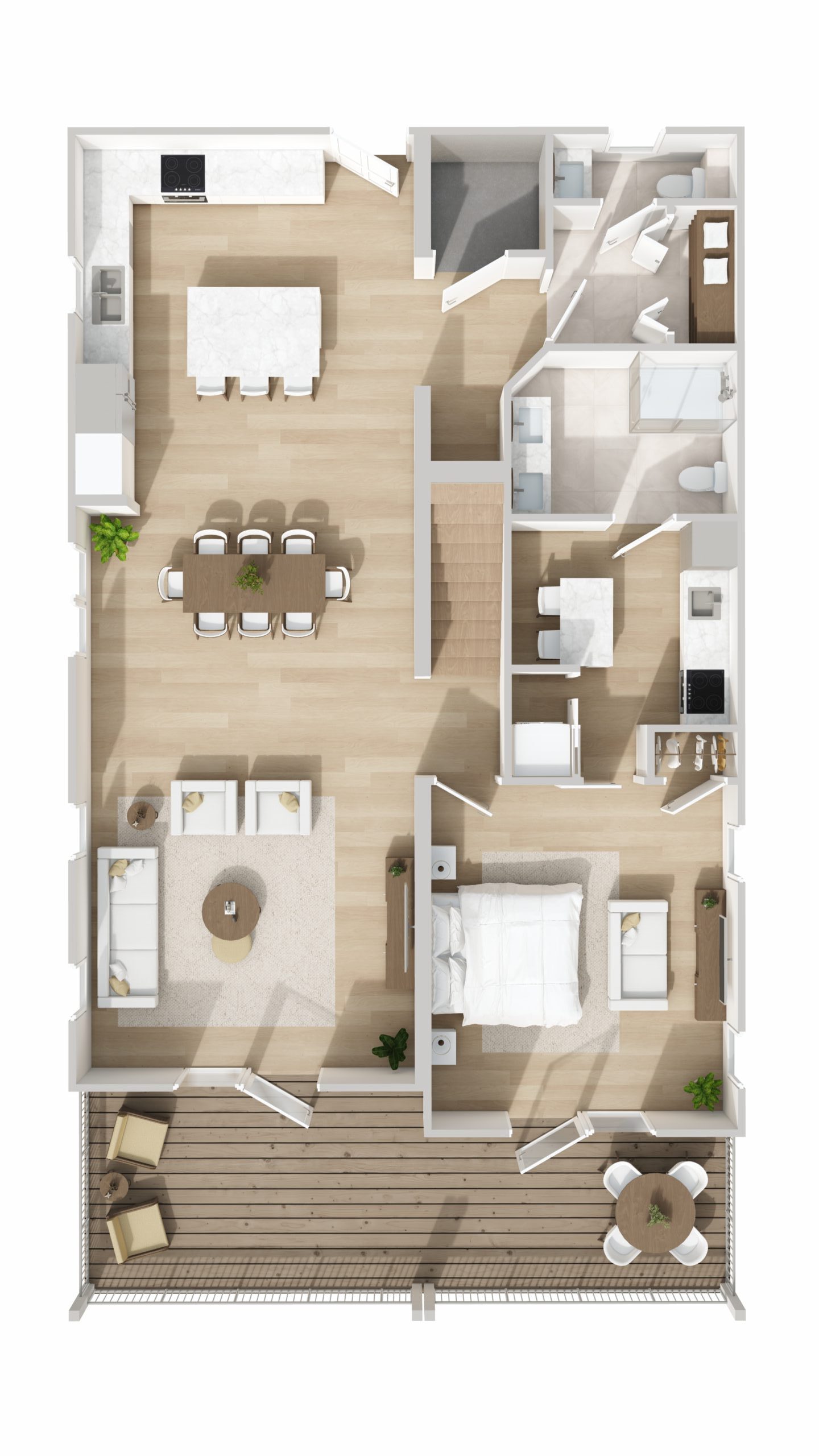 Harborview Manor - 1st Floor B
