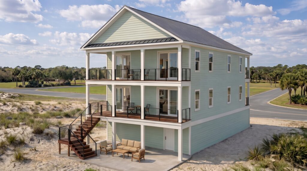 harborview house model by rapid rebuild homes