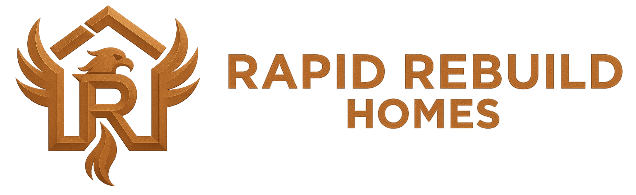 rapid rebuild homes logo