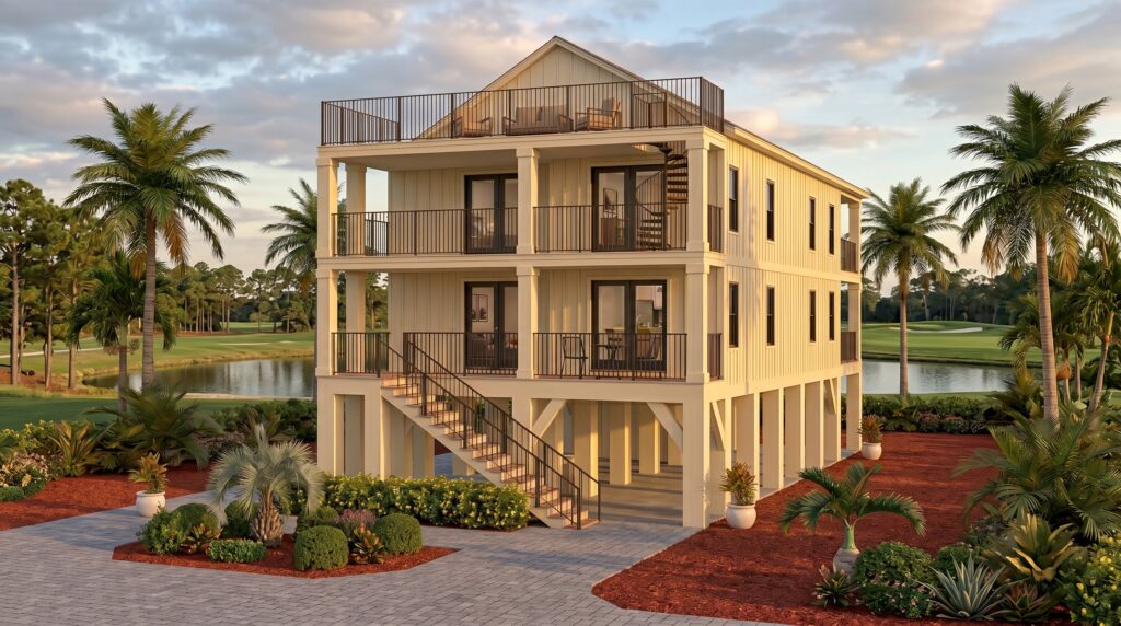 beautiful custom coastal home